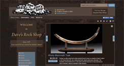 Desktop Screenshot of davesrockshop.com
